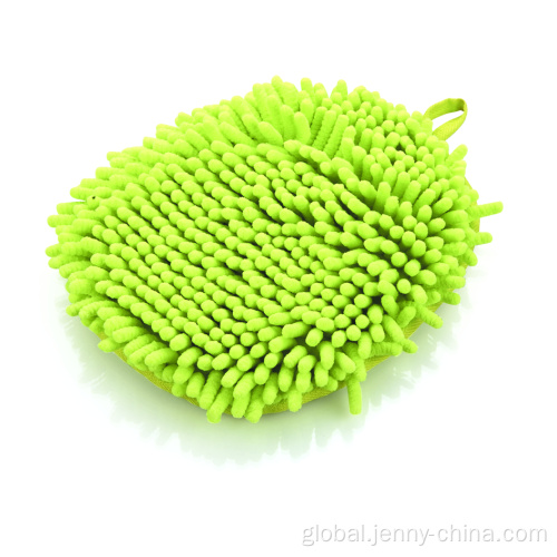 Versatile Glove for Car Cleaning Microfiber Chenille Double sided cleaning glove Factory